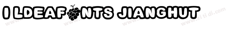 I ldeaFonts JiangHuT字体转换